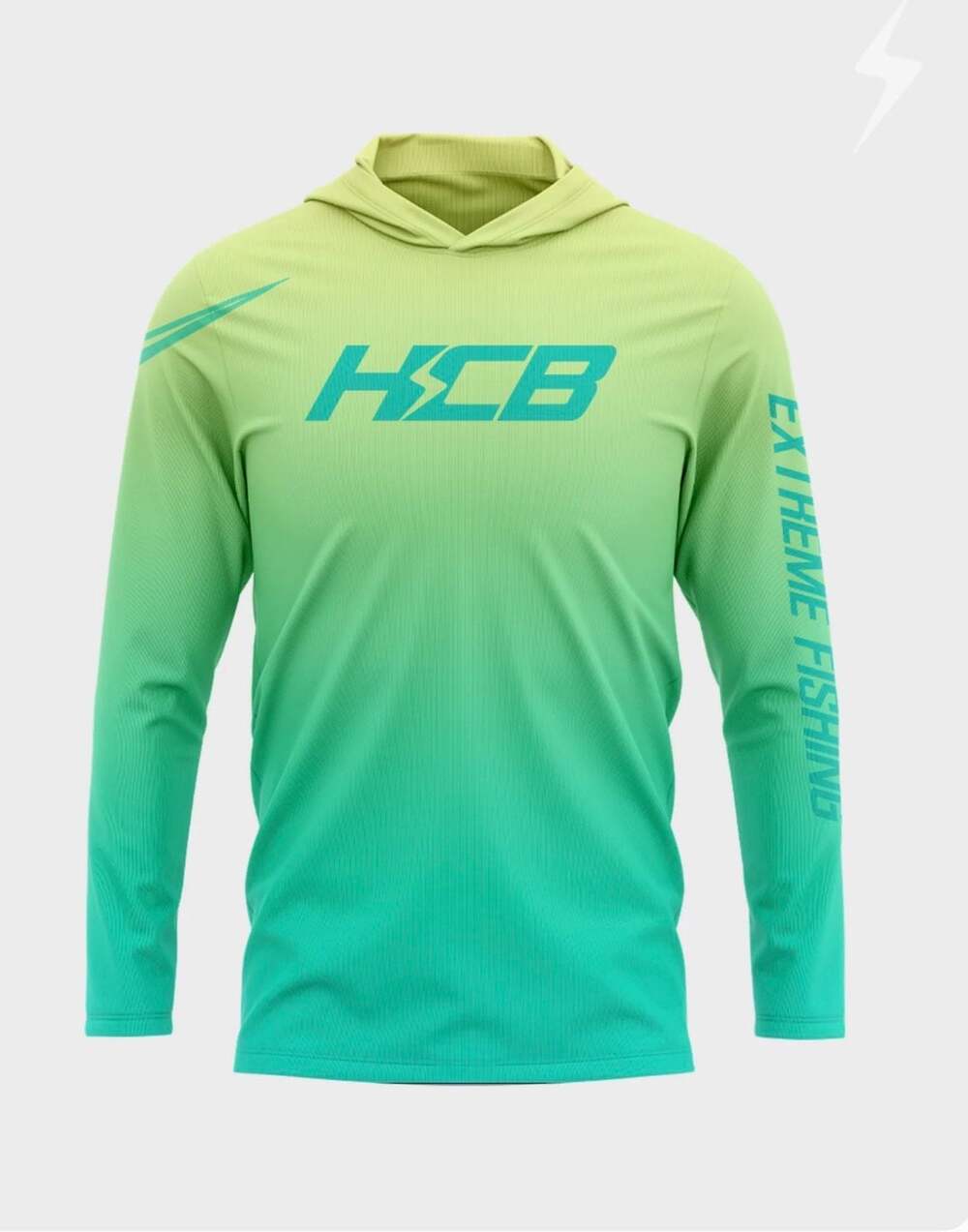HCB Extreme Fishing Men's UV Protection Long Sleeve Performance Fishing Hoodie